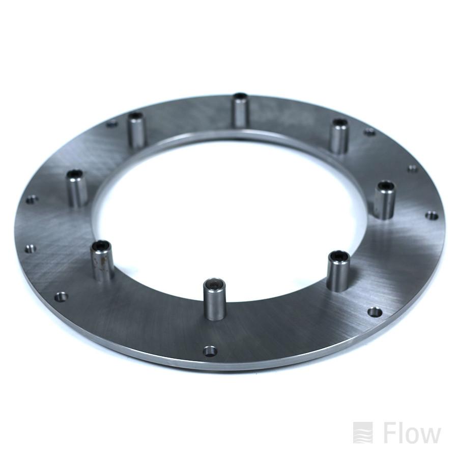 80 KSI High-pressure Gauge; Flange Mount