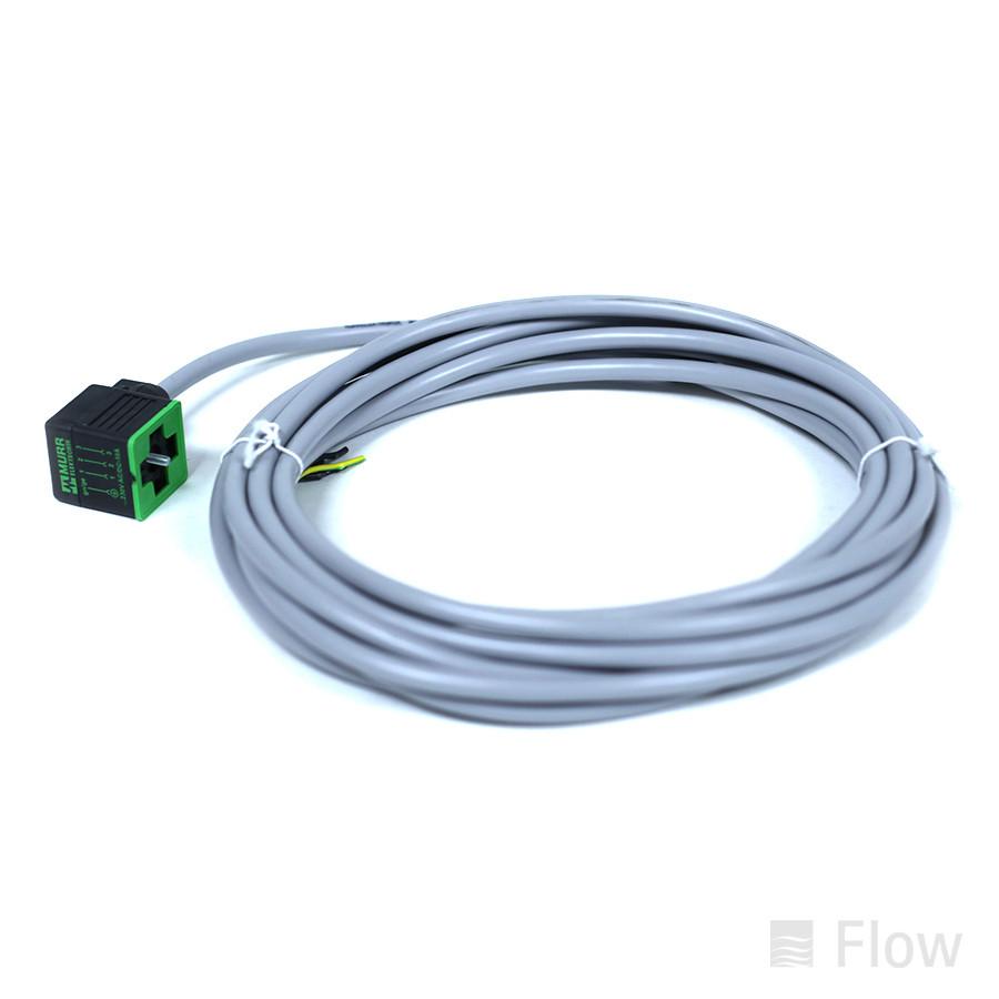 4 Contact Cordset Single Ended; 90 Deg Female; .5 Meter Long