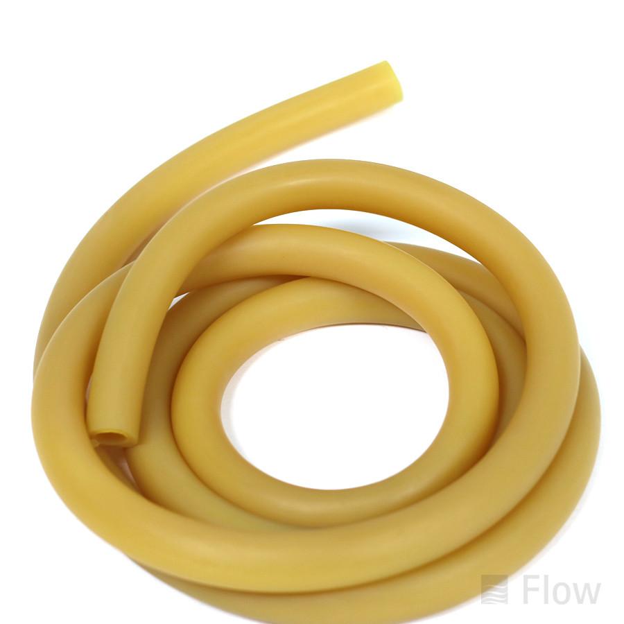 Tube; Latex; Amber; 3/4" ID; 1-1/8" OD; 30PI; 10 ft. Long