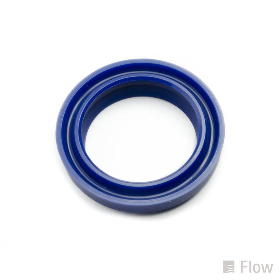 U-Cup Seal With Wiper; 22 mm ID; 30 mm OD; 5 mm