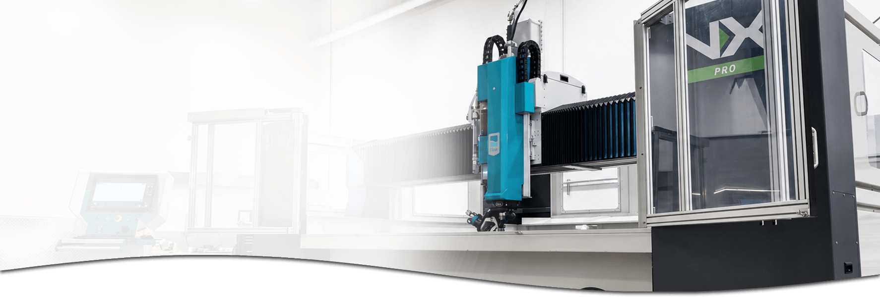 Flow Waterjet NX PRO CNC water cutting machine