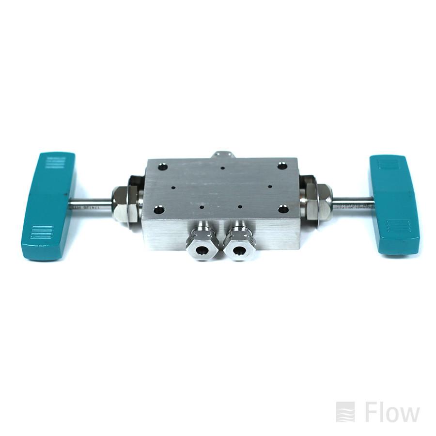 Valve; 3-Way/2 Stem; 60 KSI