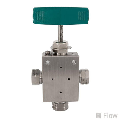 Valve; 3-Way; 60 KSI; 3/8"; VEE