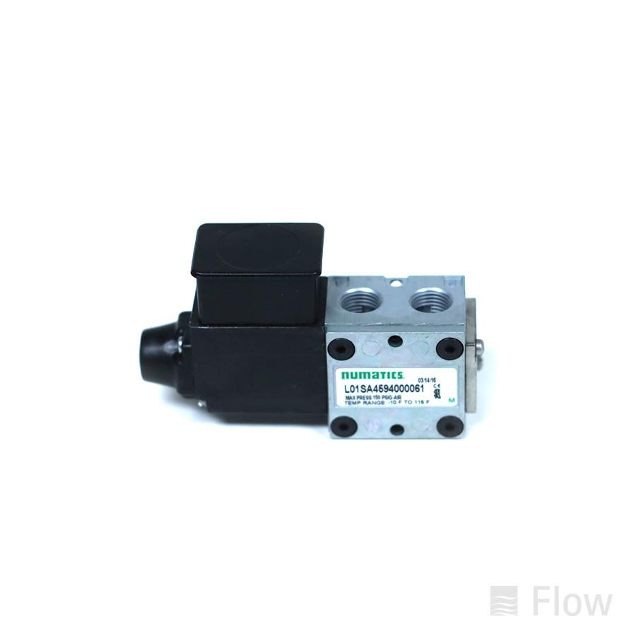 Solenoid Valve; 2-Way; 1/8 NPT; 24 VDC