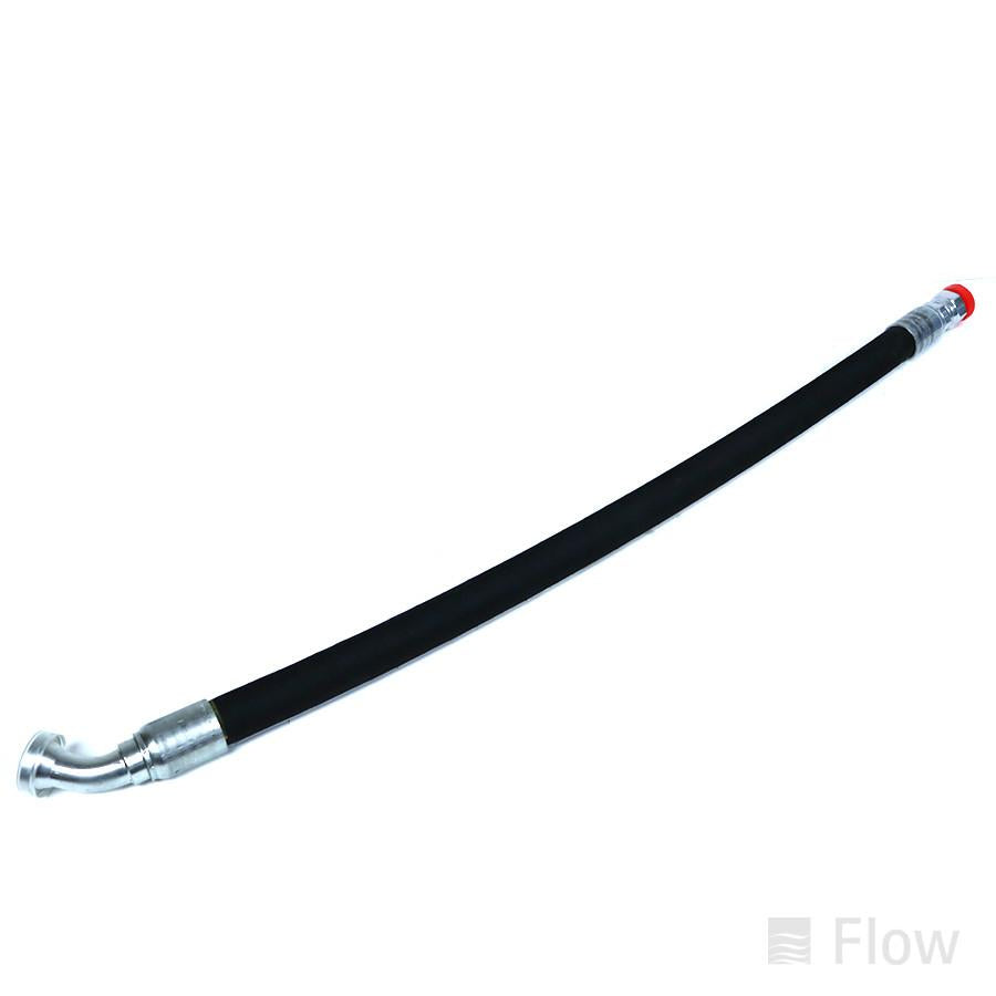 Hose Assembly; Straight with Elbow; 1" ID; 40" Long