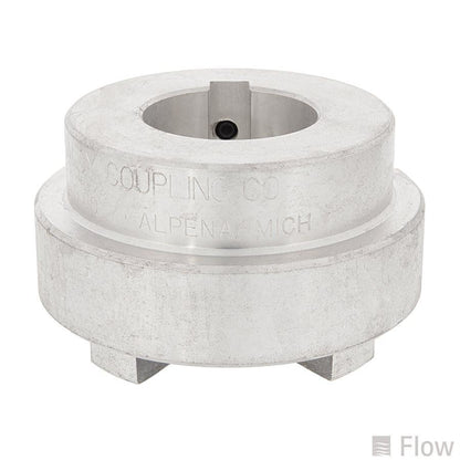 Shaft Coupling With Flange and Keyway